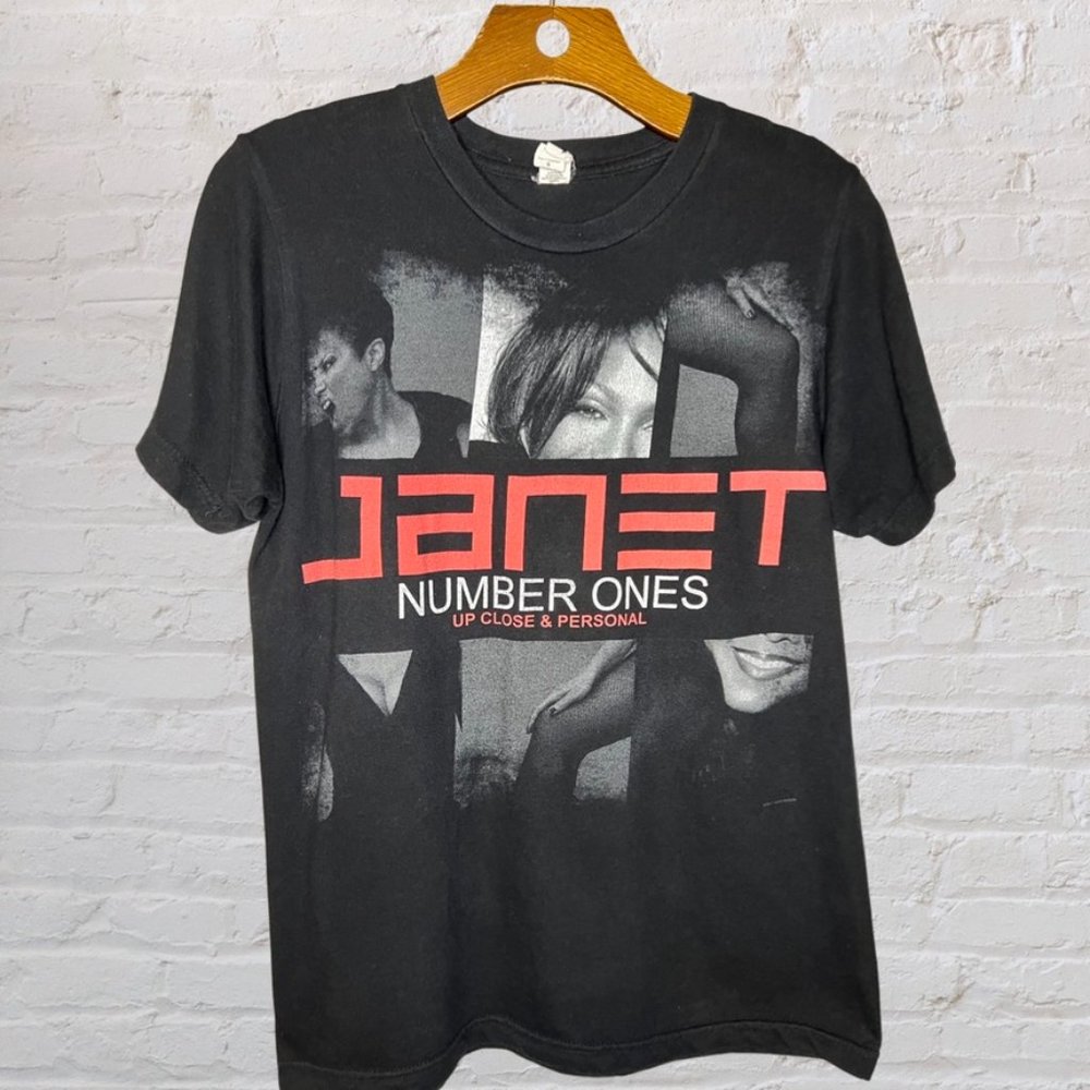 Vintage Janet Jackson 'Janet Up Close and Personal Tour' Tee - S